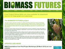 Tablet Screenshot of biomassfutures.eu